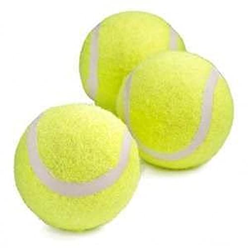 1ABOVE Pack Of 3 Durable Sport Play Tennis Cricket Dog Toy Ball, Sturdy & Durable, Great For Lessons, Practice, Throwing Machines Adults Children Exercise Pets… 1ABOVE Pack Of 3 Durable Sport Play Tennis Cricket Dog Toy Ball, Sturdy & Durable, Great For Lessons, Practice, Throwing Machines Adults Children Exercise Pets…