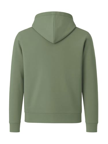 Image of ADRO Men's Regular Fit Zip-Up Hoodie for man | 320 GSM Cotton Poly Fleece Zipper Sweatshirt with Soft Fabric & Printed Hoodies