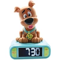 LEXIBOOK - Despertador Scooby-Doo con Pantalla LCD Digital y luz