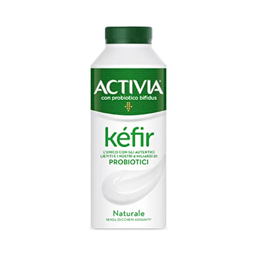 Activia Kefir Gusto Naturale da Bere con Probiotico Bifidus e Ricco di Fermenti Vivi, 320g