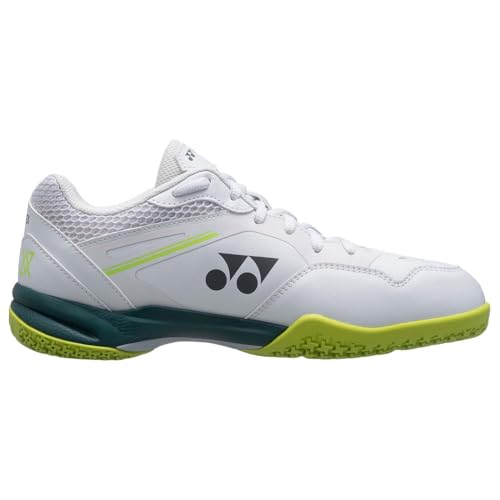 YONEX Power Cushion 65 X4 VA Viktor AXELSEN Unisex Badminton Shoe - Stability, Grip & Comfort - Ideal for Training & Competition, Beige Grey Grayish Beige, 8.5 UK