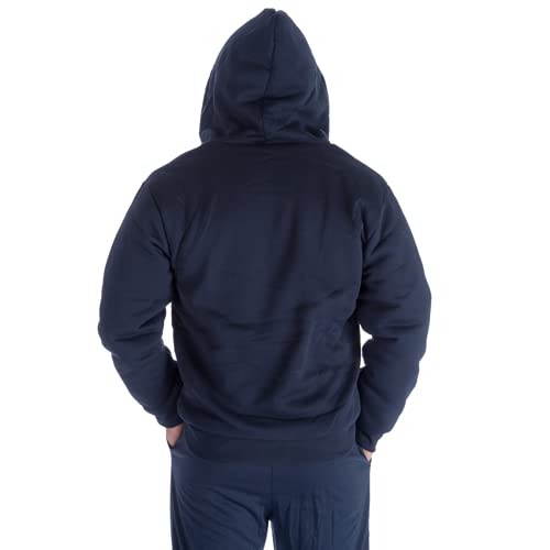 Image of Gary Com Heavyweight Sherpa Hoodies for Men, Thick Fleece Lined Full Zip Up Winter Warm Sweatshirts Work Jackets