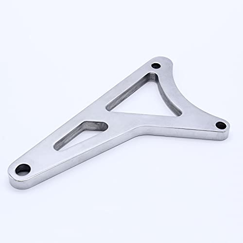 Homyl Acessórios de suporte de alternador, desempenho compatível, polido, serve para Ford 351 5,8L