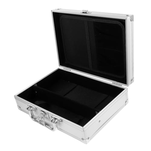 Aluminum Alloy Case for Men Briefcases Looking for Men Portable Workstation Briefcase Metal Storage Case