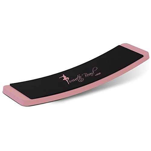 My Way Fitness Pirouette Board by MWF – Ballet & Dance Pirouette Board – Have Fun Turning with Our Pirouettes Boards! (Pink No Box and Bag)