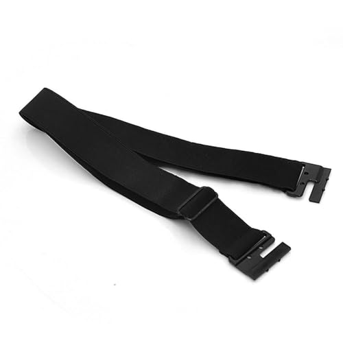 Elastic Belts Vintage Canvas Belts Stretch Waist Band Stretch Waistband Unisex(Black)