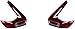 Compatible for Volvo XC40 2020 2021 2022 2023 Car Rear Taillight Shell Lights Shell Replace Auto Rear Shell Cover Mask Lampshade(A Piar) (Right)