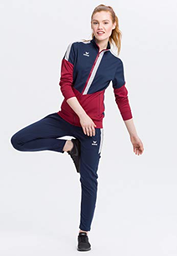 Erima Damen Squad Arbeits Trainingshose (1102007), new Navy/Silver Grey, 36 – Ansicht 2