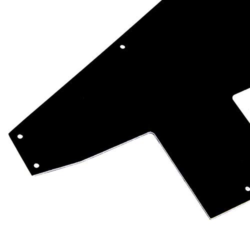 Guitar Parts 3 Ply Guitar Pickguard Pick Guard for Explorer for Gibson '76 Reissue Black Parts Guitar Part Accessories