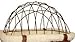 Solvit 69996 Wire Safety Cage Top only (BASKET SOLD SEPARATELY) - Made for Wicker Bicycle Basket