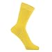 ZAKIRA Finest Combed Cotton Dress Socks in Plain Vivid Colours for Men, Women, 7-12 (US), Yellow
