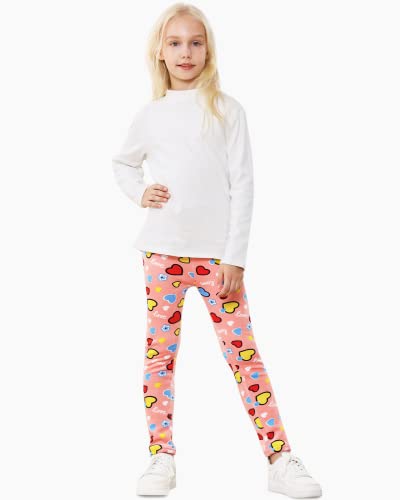 Domee Leggings Felpati Invernali Termici Bambina