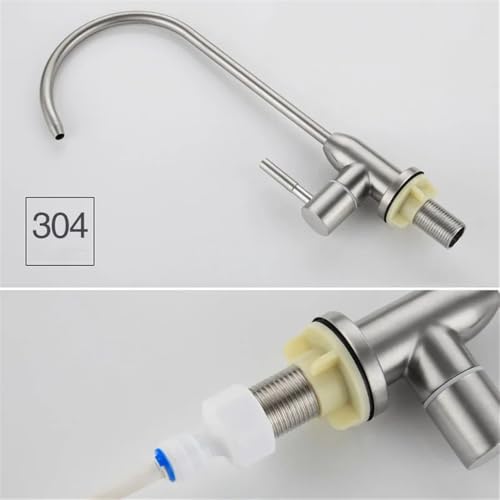 Purification d'eau pure par robinet de cuisine orientable 360