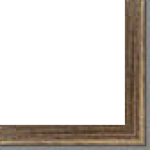 CountryArtHouse Canvas Floater Frame Moulding (Wood) 18ft bundle - Contemporary Gold Finish - 1" width - 1" rabbet depth