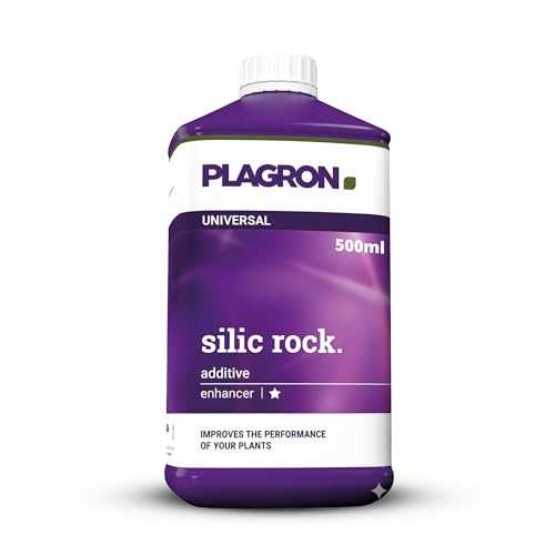 Easy Act Plagron Silic Rock 500ml, Silizium Dünger für stärkere Zellstruktur, gesunde Wurzeln und widerstandsfähige Pflanzen, Pflanzendünger