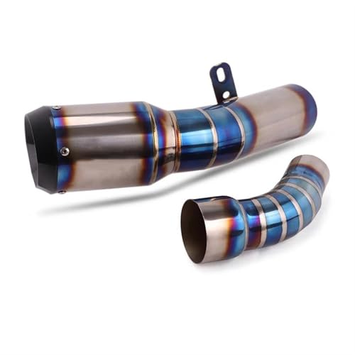 Système d'échappement moto Kawasaki ZX636 tube de liaison intermédiaire arrière