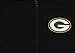 Zubaz GREEN BAY PACKERS BLACK FULL ZIP HOOD W/DIGITAL CAMO HOOD DETAIL MD