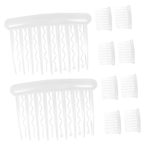 DRESSOOS 10�� �w�A�R�[���A�N�Z�T���[ �t�����`�w�A�R�[�� �����p�X�^�C�����O�R�[�� �N���A�w�A�R�[���o���N �t�����`�N���b�v �����p�N���A�w�A�R�[�� �v���X�`�b�N Transparent