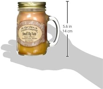 Our Own Candle Company Smell My Nuts Scented 13 oz Mason Jar Candle - Made in The USA