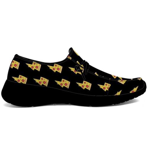 Quorax Pizza Shoes Women Men Loafers Slip-on Shoes Gifts for Women Men4