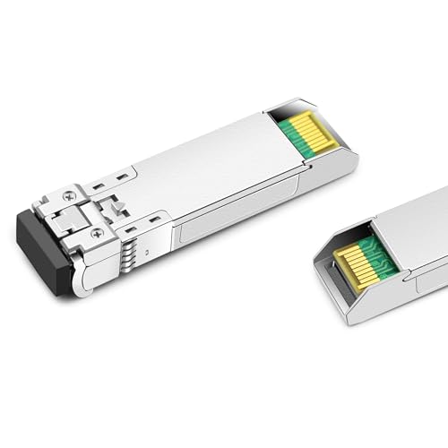 Image of SFP+ 10G SR Optical Transceiver Module Compatible with Palo Alto Networks PAN-SFP-Plus-SR 10GBASE-SR SFP+ 850nm 300m DDM Duplex LC MMF 4 Pack