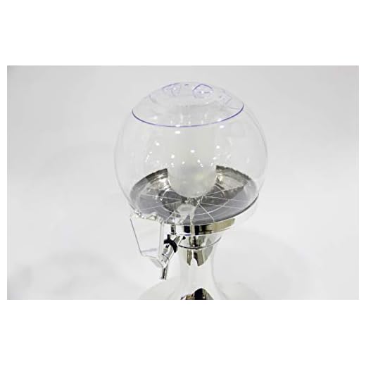 Appetitissime Chill Beer Ball - Dispensador de cerveza, plástico, plateado, 24x26x29 cm