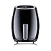 Friteuse à air pour Usage Domestique Friteuse à air 4,5L Four Grille-Pain pour la Cuisson à l'air sans Huile Grand écran Tactile numérique à LED Faible consommation et Protection Contre la surchauffe