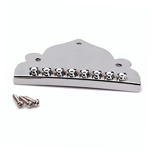 BESPORTBLE String Mandolin Triangle Plated Tailpiece with Screws Durable Replacement Part for Mandolin Makers Excellent Workmanship for Restoring Musical Instruments