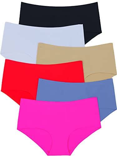 ToBeInStyle Junior Teenage Girls Young Adult No Show No Panty Line Laser Cut Underwear3