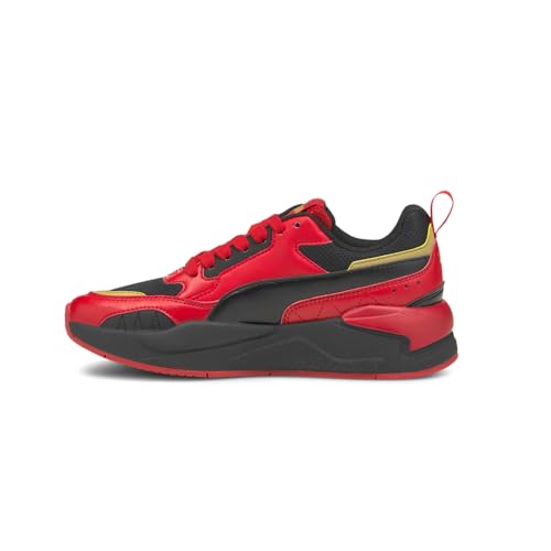 PUMA Unisex-Child Shoes Kids' X-RAY 2 Sneaker, High Risk Red Black Team Gold4