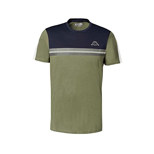 Kappa - T-Shirt Iverpool pour Homme - Vert - Taille 2XL