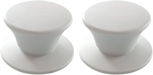 JoyTube Pomo universal de repuesto para tapas de sartén, cubierta de silicona resistente al calor, asas de sujeción sin BPA, aptas para