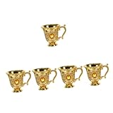 Amosfun 5 Pièces verre à boire gobelet calice petite tasse à liqueur tasse à liqueur m...