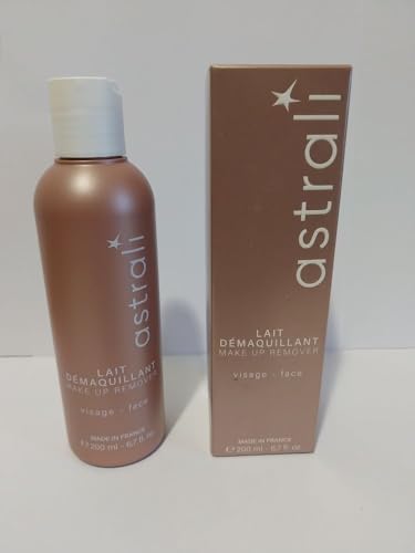 LAIT DEMAQUILLANT, lait démaquillant démaquillant à la texture légère et fraîche de la gamme visage de la nouvelle marque ASTRALI