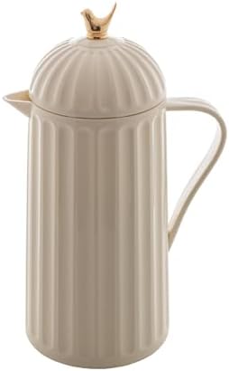 WOLFF - Garrafa Térmica de Plástico Bird Branca 1L - Enxoval - Or...
