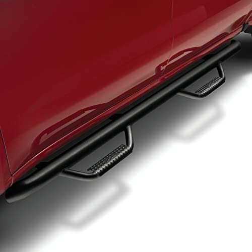 N-Fab Nerf Steps | Textured Black, Cab Length | C0773Qc-Tx | Fits 2007-2013 Chevrolet/Gmc 1500, 2007-2010 2500 / 3500 Extended Cab All Beds, Srw / Drw Gas / Diesel #TOP15