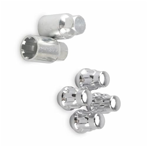 Pernos de rueda de coche M12x1.5 juego tuercas bloqueo antirrobo para Lincoln MKC y MKZ con 2 llaves