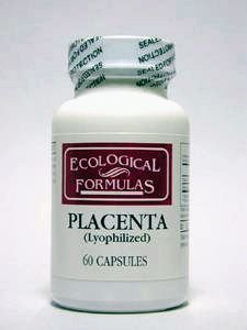 Ecological Formulas - Placenta 60 caps 250 mg