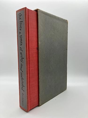 The Lives & Times of Archy and Mehitabel B08P95BL8B Book Cover