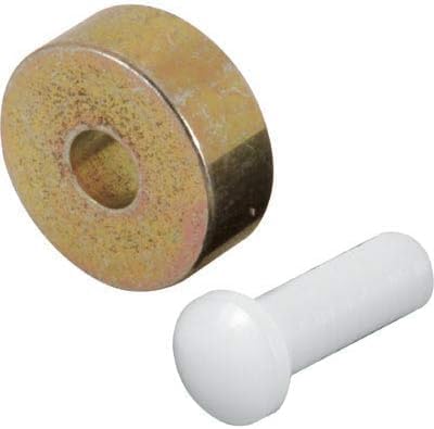 C.R. LAURENCE G3060 CRL 1/2" Steel Sliding Window Replacement Roller with Axle Pin for Premiere and