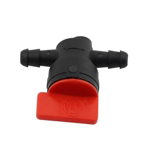 Buckbock 1/4\" Inline Gas Fuel Shut Cut Off Valve for 493960 698183 698181 697947 9494768 5019H 5019K Small Engine Lawn Mower Parts 2pcs - Thumbnail 3