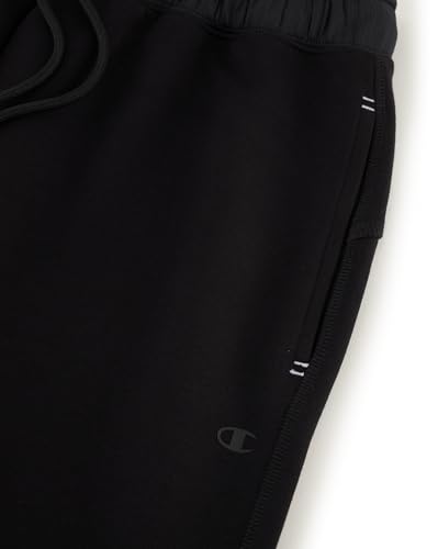 Champion Women's Legacy C-tech W (117477) -Tcv Stretch Poly-Cotton Interlock Rib Cuff Sweatpants, Black (KK001), XS - Image 4