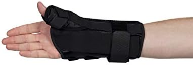 FitPro Adjustable 8" Wrist and Thumb Spica Support With Removable Insert- Left, Small, Amazon Exclusive Brand