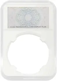 10 Unidades Suporte Acrílico para Slabs de Moedas 39,5 mm – Estojo Protetor e Organizadores para Coleção de Moedas
