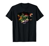 South Africa Flag and African Lion Picture - African Pride T-Shirt