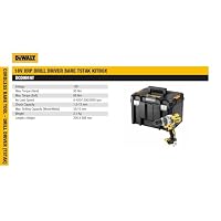 DEWALT 18V XR Akku-Dreigang-Bohrschrauber, bürstenlos, inkl. TSTAK-Box, DCD991NT-XJ – Ansicht 3