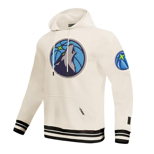 Image of Pro Standard Mens NBA Retro Classics Brushed Back French Terry Pull Over Hoodie