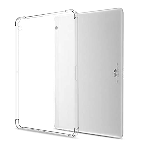 MediaPad T3 10 AGS-W09 (Wi-Fi only); AGS-L09 (Global); AGS-L03 (USA) Case Cover Protective Shock Absorption Bumper soft Transparent Case For MediaPad T3 10