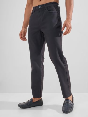 Image of Highlander Men Men's Straight Relaxed Fit Jeans | Stretchable | Everyday Comfort & Style| Jeans for Man|Premium Cotton Blend