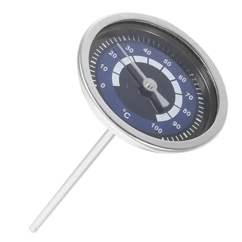 STOBAZA Stainless Steel Kettle Thermometer: Instant Read Probe Temperature Gauge for Brewing - Versatile Kitchen Gadget for Precise Heat Control